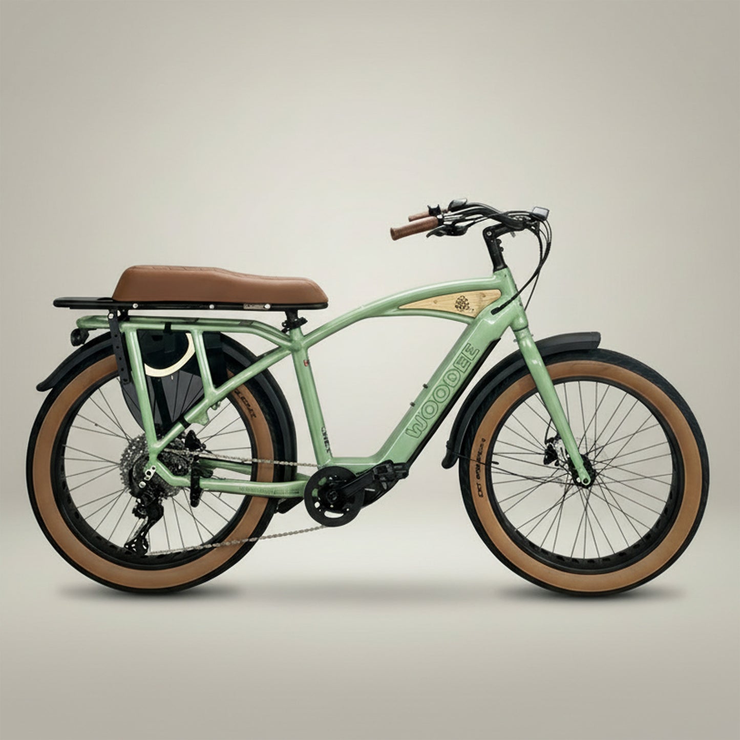 Woodee Beach Cab 26C Bleu Nuit – Vélo électrique cruiser fat bike