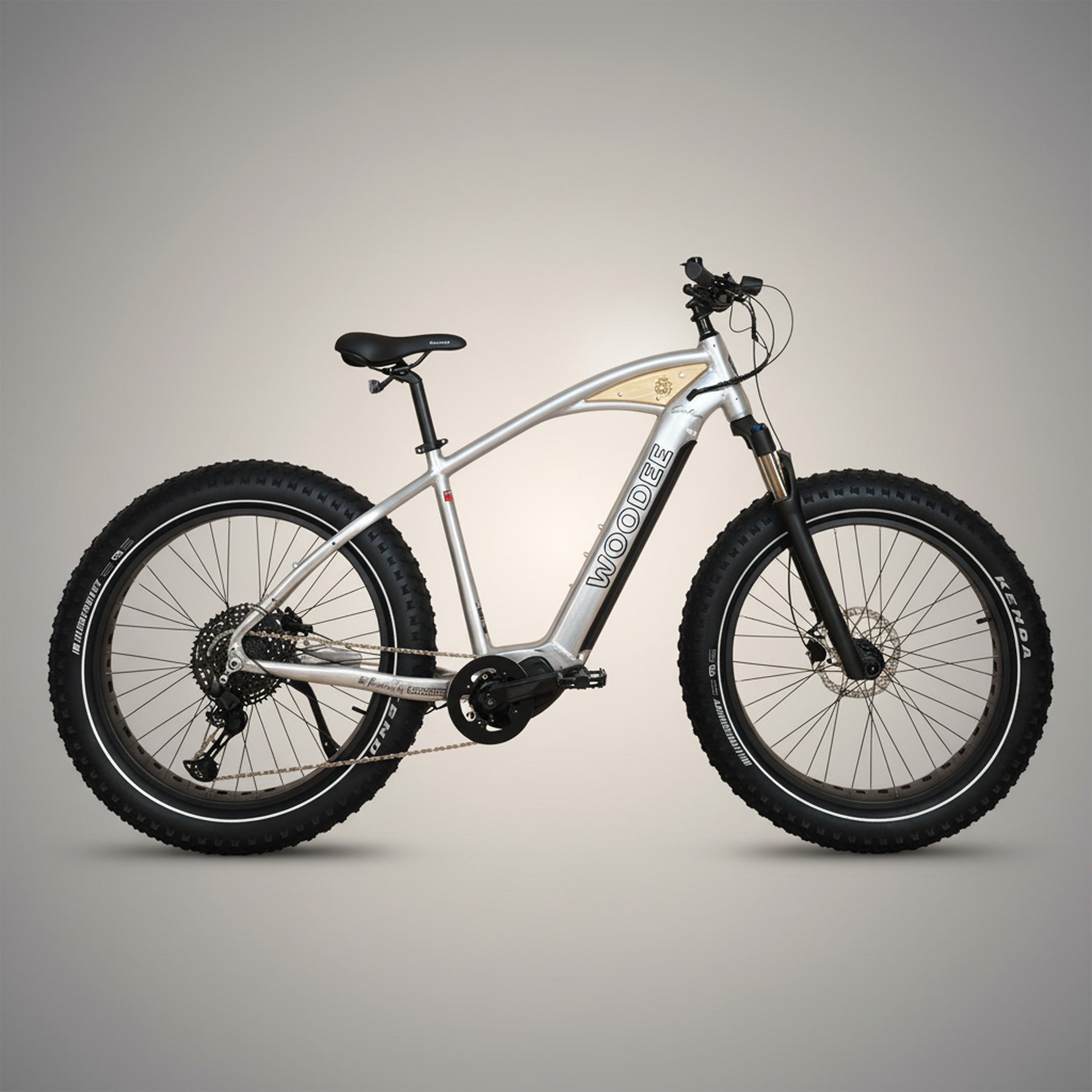 Woodee Surfliner Alu Brossé - VTT fatbike électrique