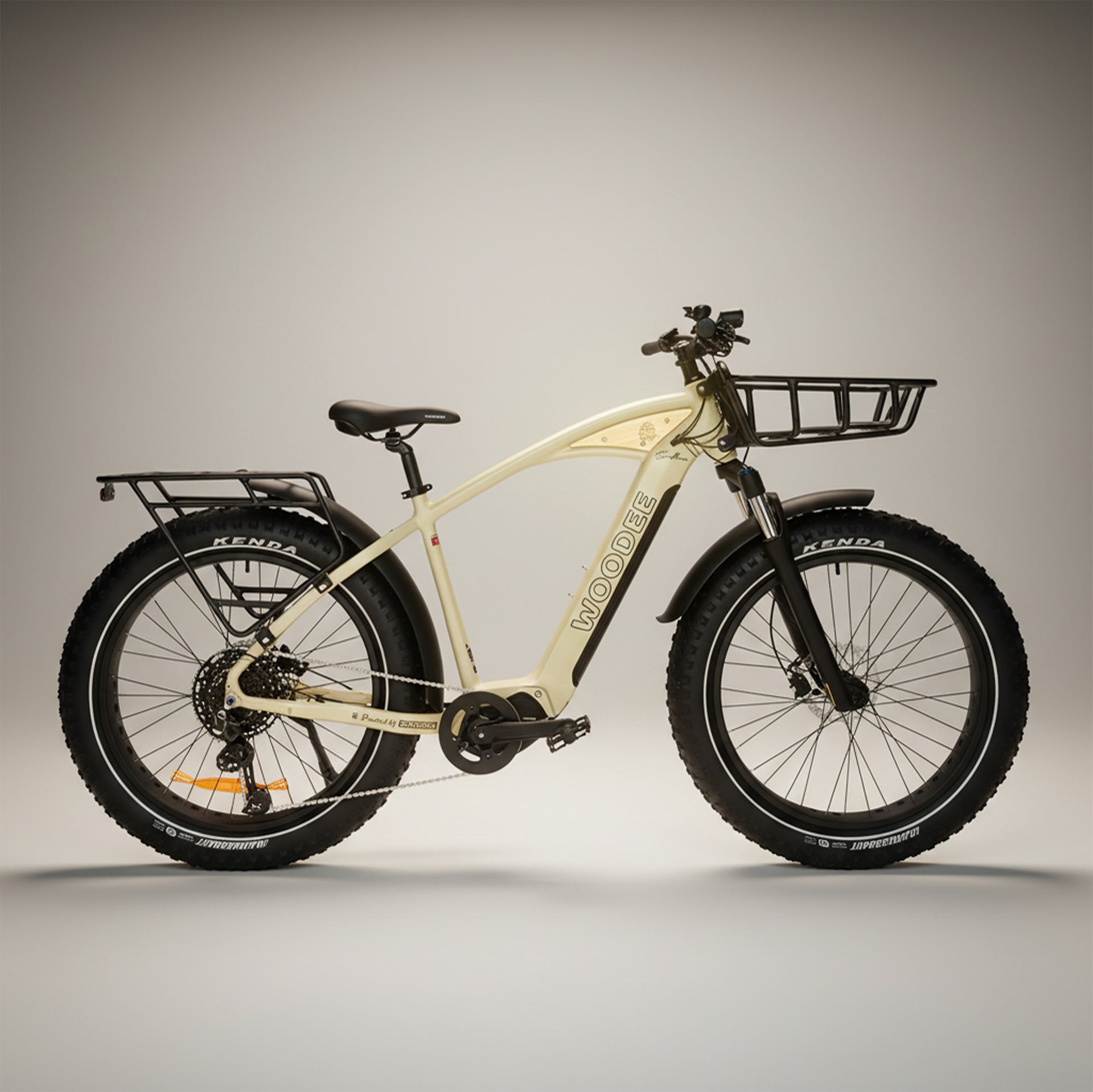 Woodee Surfliner Beige - VTT fatbike électrique