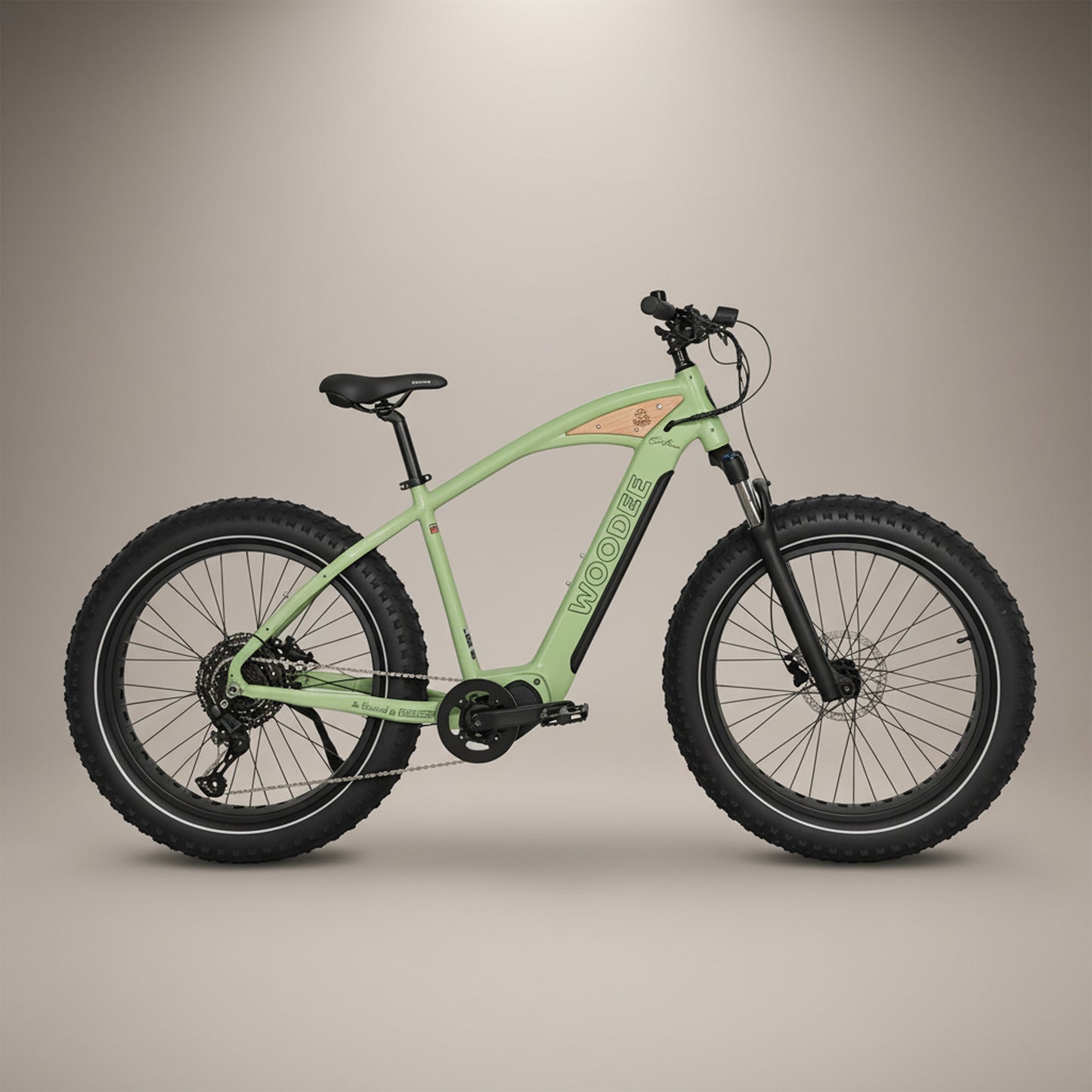 Woodee Surfliner Alu Brossé - VTT fatbike électrique